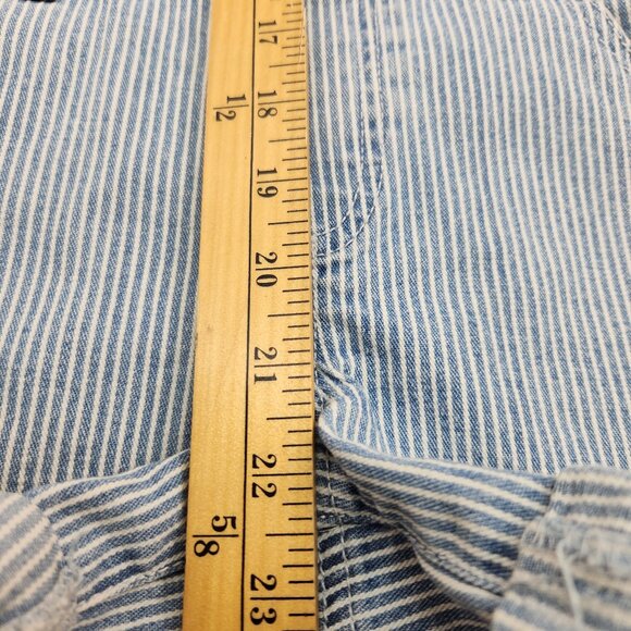 Buffalo David Bitton denim pinstripe overalls XS - Picture 15 of 16